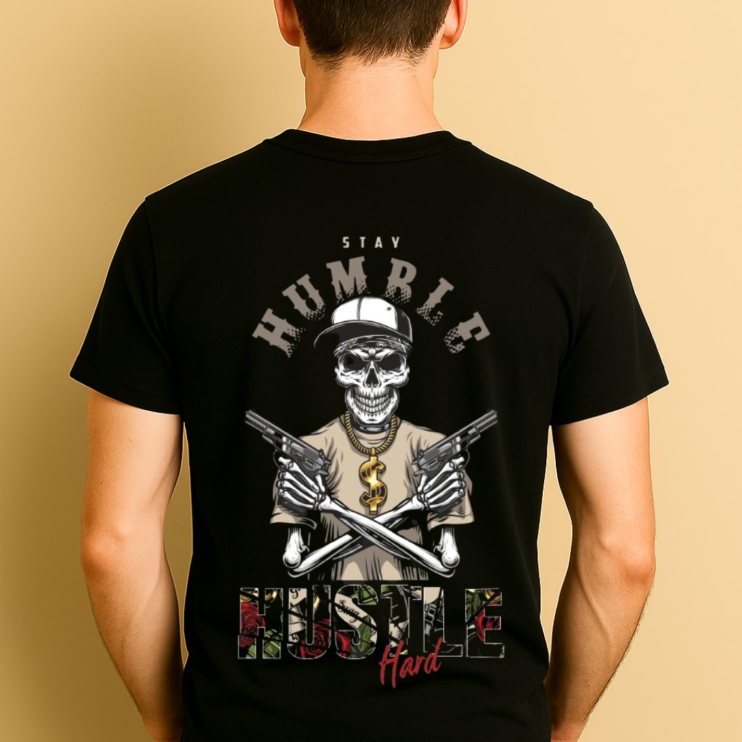 Oversized Printed Humble T-Shirt