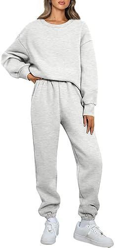 Casual Long Sleeve Sweater Suit