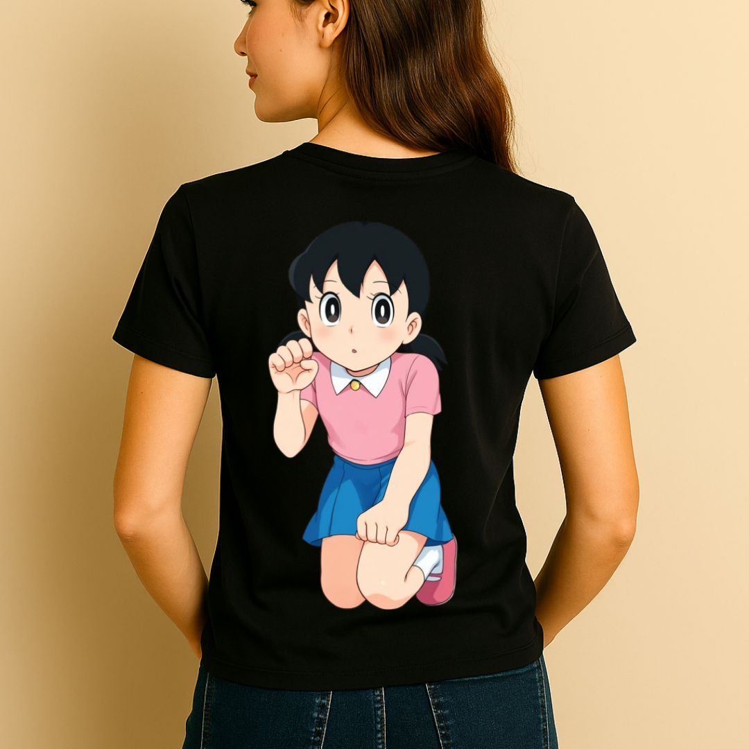 Cute Shizuka Cartoon T-Shirt