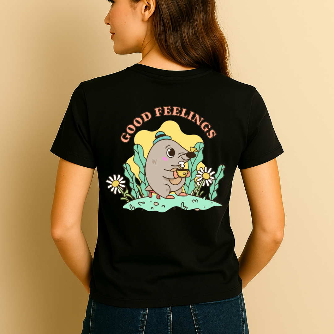 Good Feelings Oversized T-Shirt
