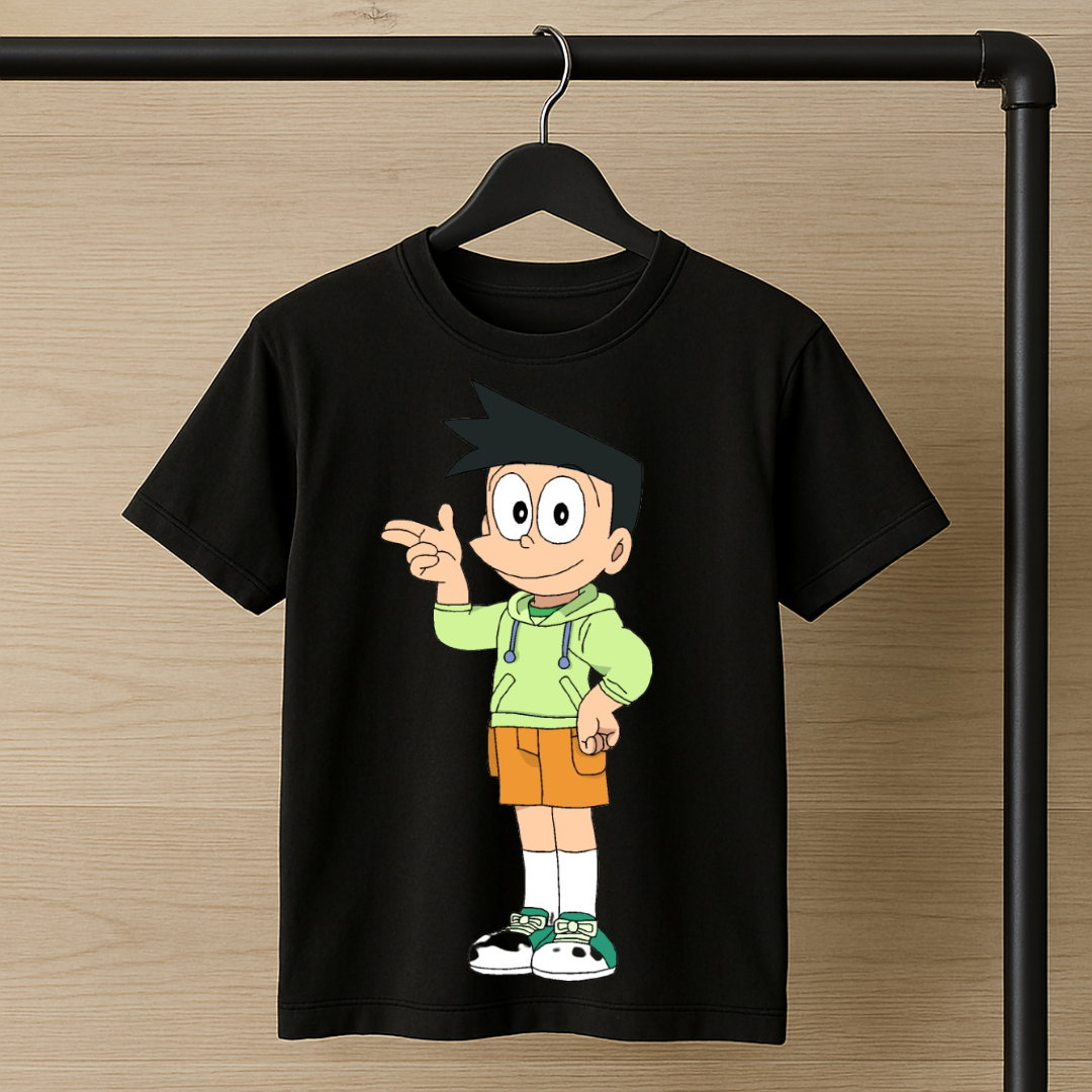 Smart Suneo Cartoon T-Shirt