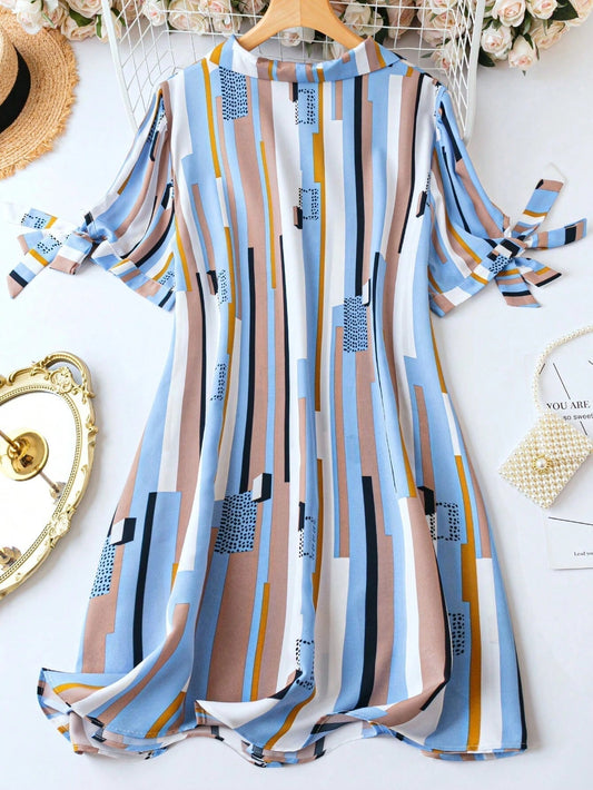 WesternStitch GEO PRINTED TANK MIDI DRESS WesternStitch