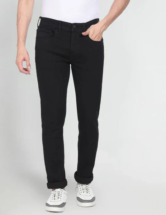 Skinny Fit Mid Rise Jeans
