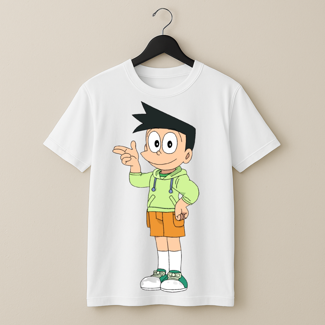 Smart Suneo Cartoon T-Shirt
