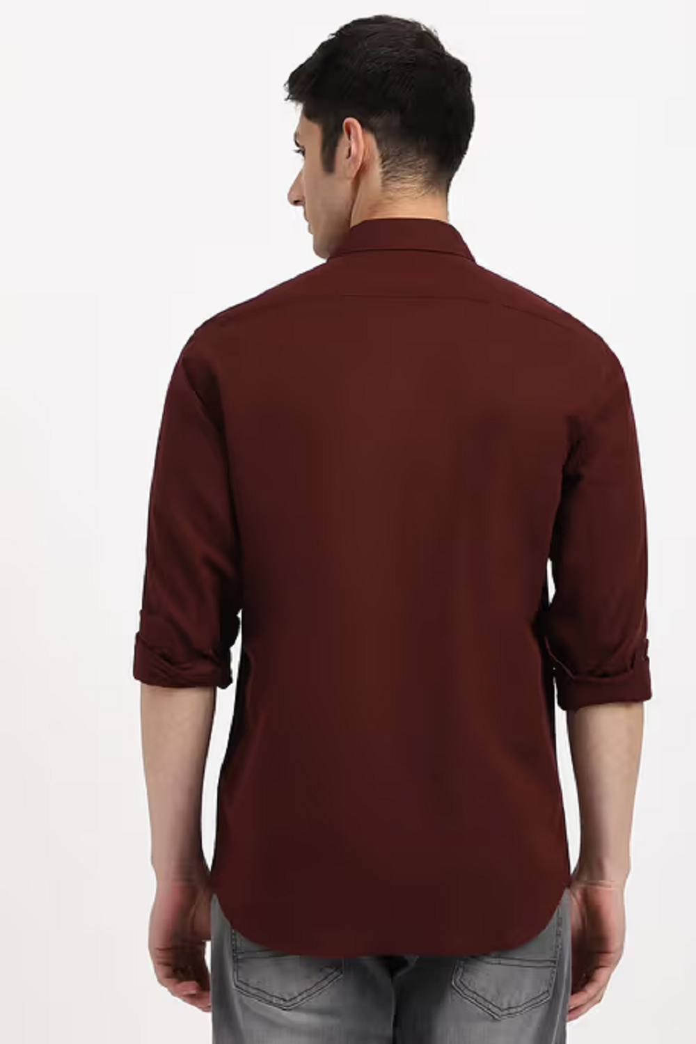 Slim Fit Shirt with Patch Pocket