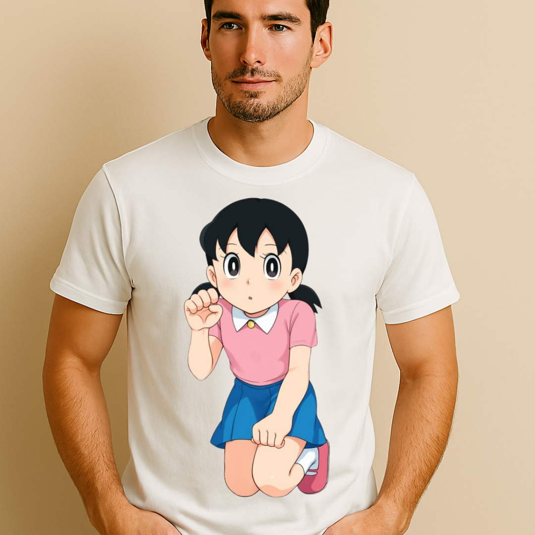 Cute Shizuka Cartoon T-Shirt