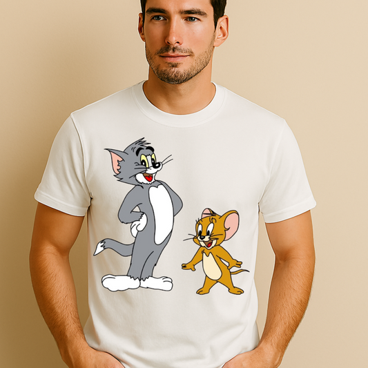 Cool Printed Tom T-Shirt