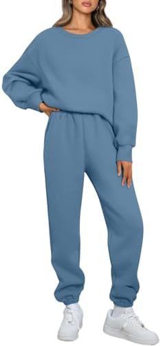 Casual Long Sleeve Sweater Suit