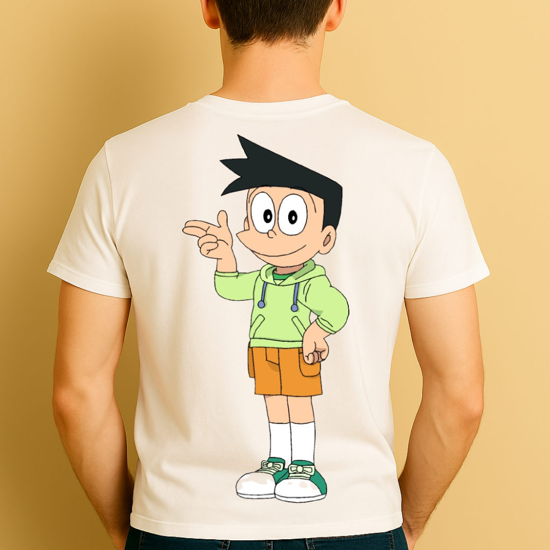 Smart Suneo Cartoon T-Shirt