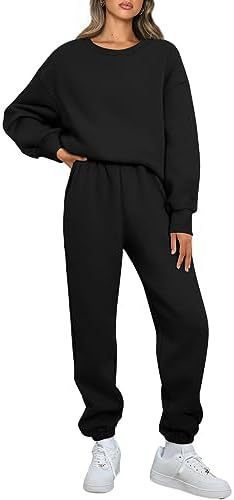 Casual Long Sleeve Sweater Suit