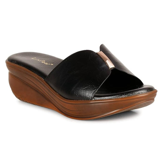 Luvfeet Women's Platform Wedge Summer Sandals