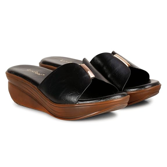 Luvfeet Women's Platform Wedge Summer Sandals