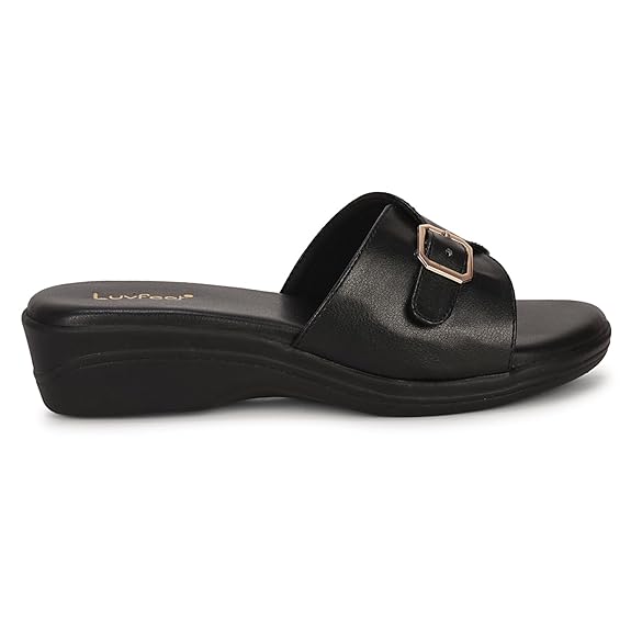 LUVFEET Womens Fashion Sandals/Stylish Footwear For Women/Adjustable Straps/Doctor Comfort/Footwear For Womens Daily Use
