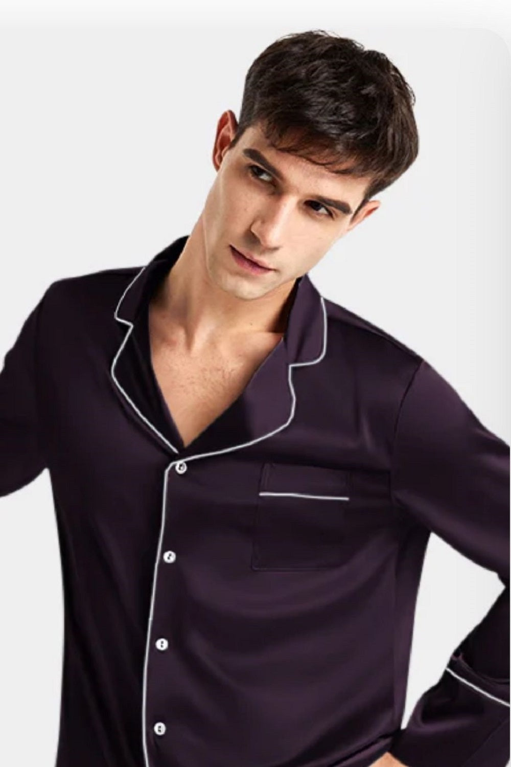 Satin Regular Night suit for men
