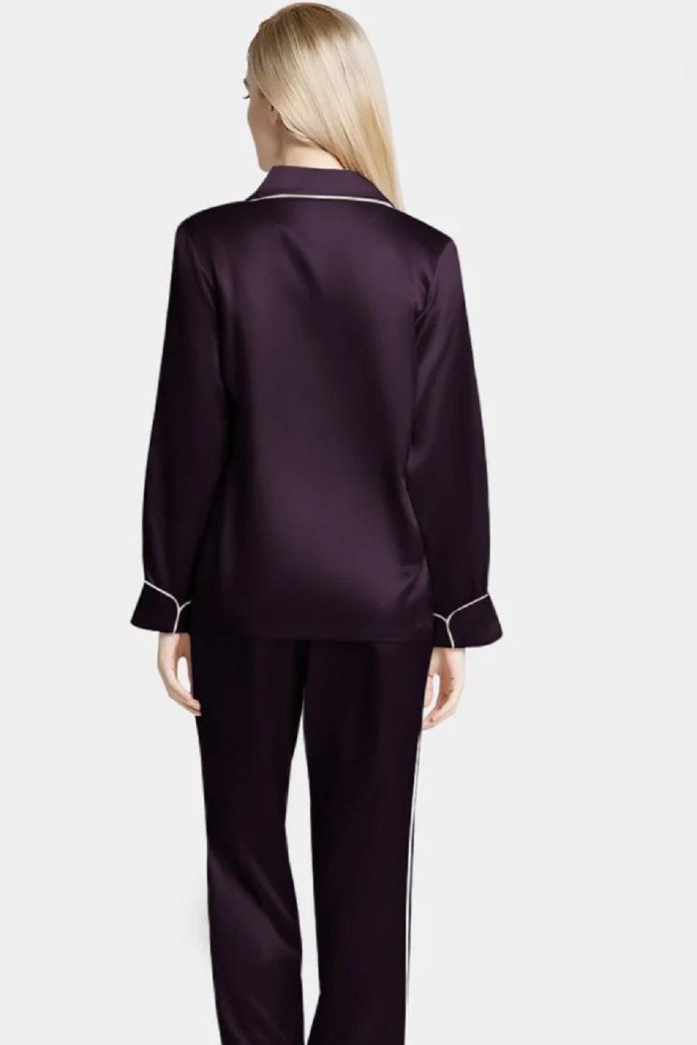 Loungewear Set with Contrast Pipeline
