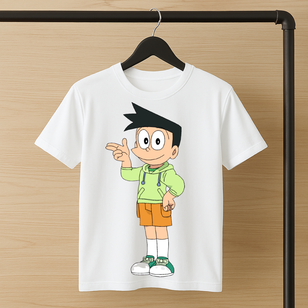 Smart Suneo Cartoon T-Shirt