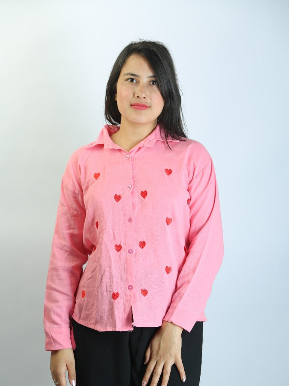 Small heart shirt for women