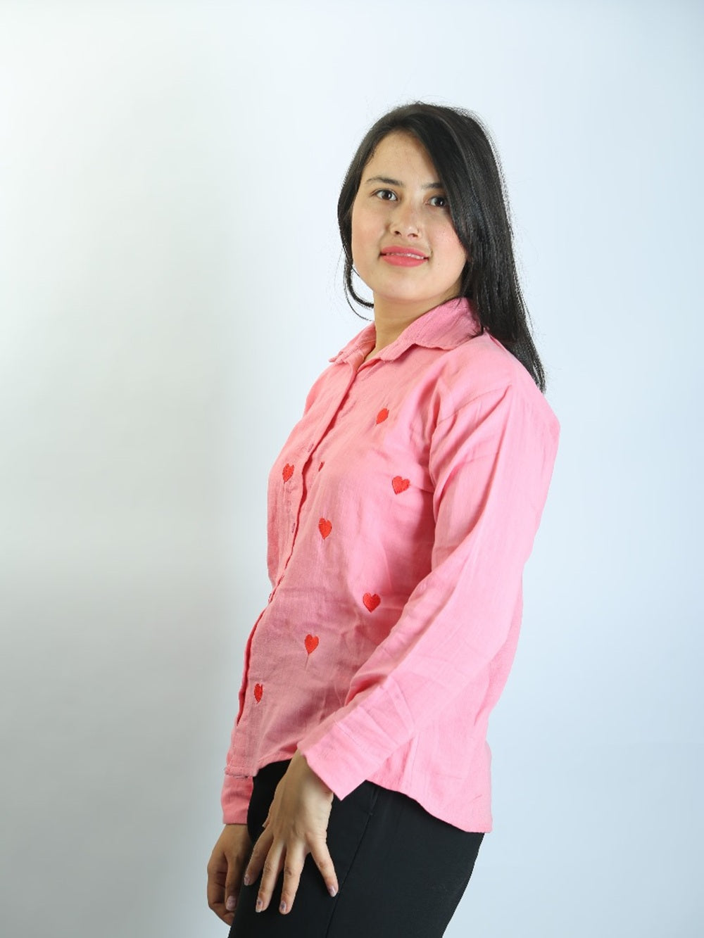 Small heart shirt for women