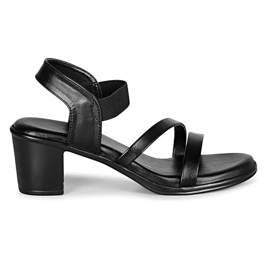 LUVFEET Women's Comfortable Block Heels Sandals