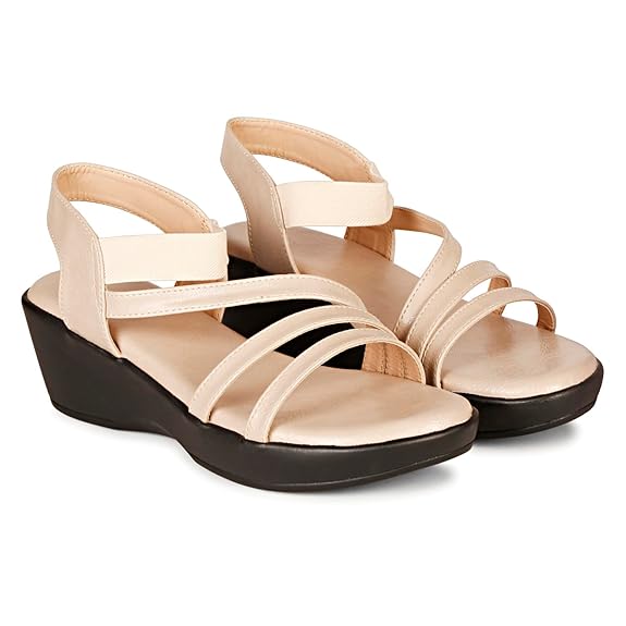 LUVFEET Comfort Stylish Wedge Heels