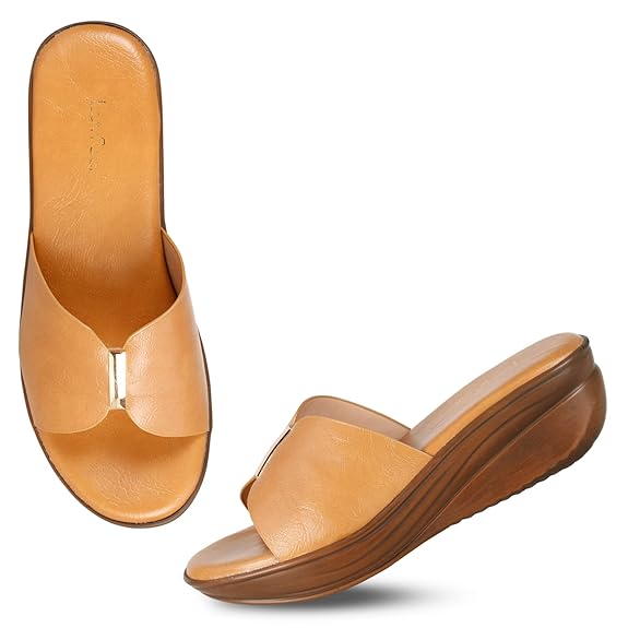 Luvfeet Women's Platform Wedge Summer Sandals