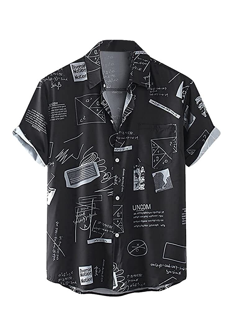 LookMark Men's Cotton Regular Fit Shirt