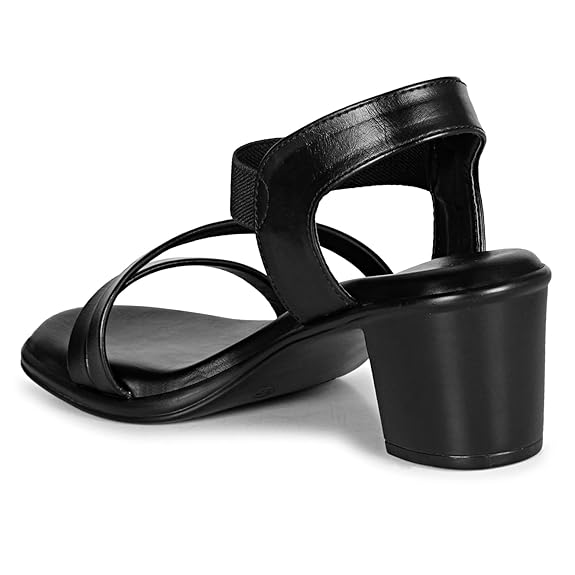 LUVFEET Women's Comfortable Block Heels Sandals