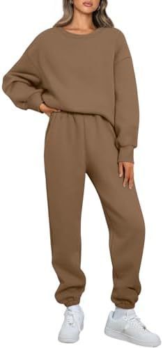 Casual Long Sleeve Sweater Suit