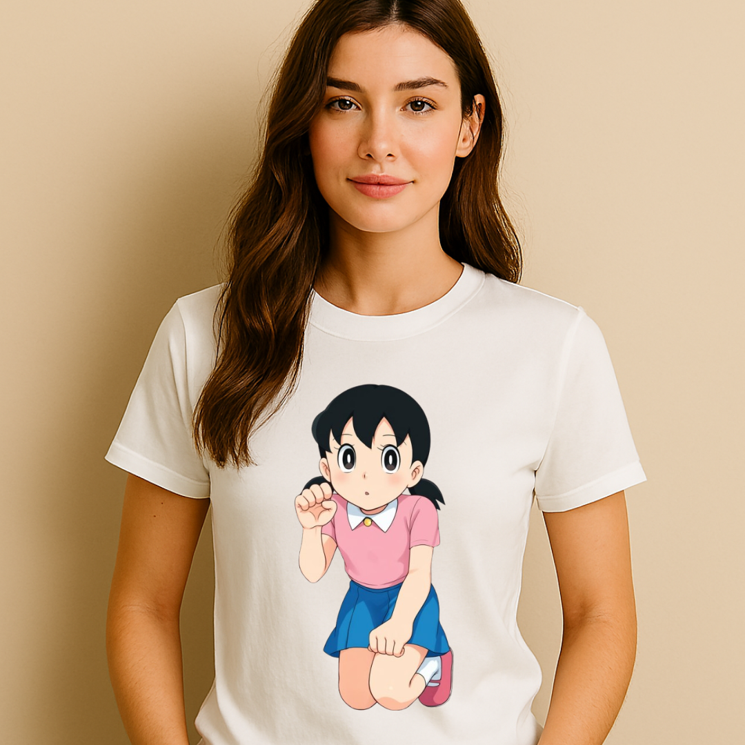Cute Shizuka Cartoon T-Shirt