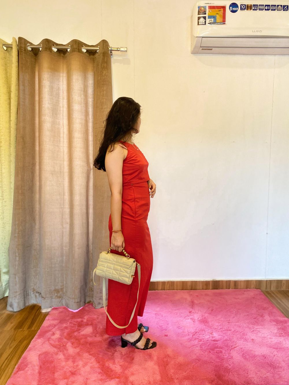 Scarlet Muse Midi Dress