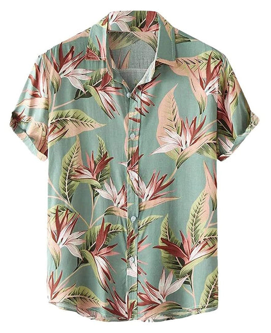 LookMark Men's Cotton Regular Fit Shirt