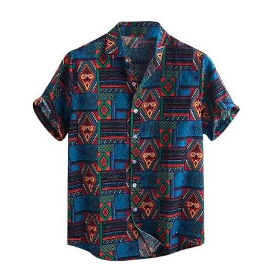 LookMark Men's Cotton Regular Fit Shirt