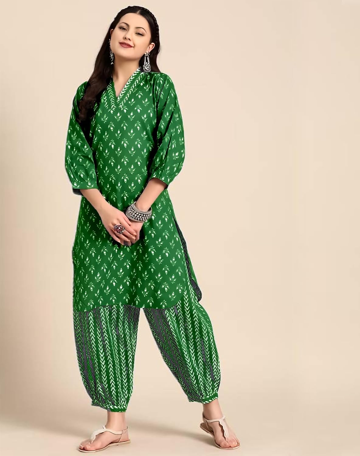 LookMark Women's Printed Cotton Blend Straight Kurta and Pant Set | Kurta Set for Women | Women Kurta | Women Kurta Sets Kurtis | Women Kurta Pant Set