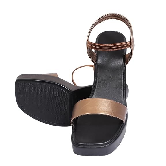 LUVFEET Block Heel Sandal For Women's