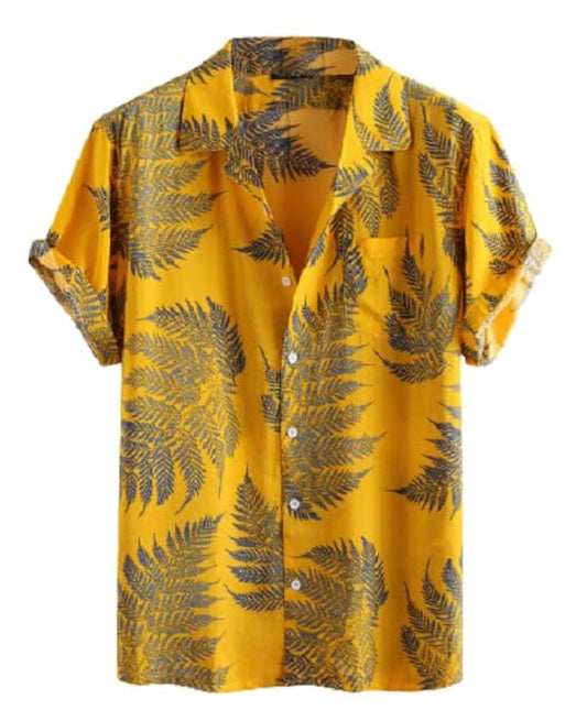 LookMark Men's Cotton Regular Fit Shirt