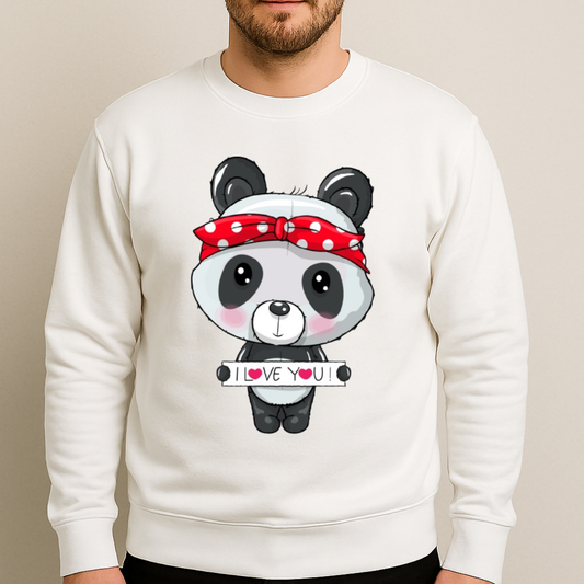 Panda I LOVE YOU Sweatshirt