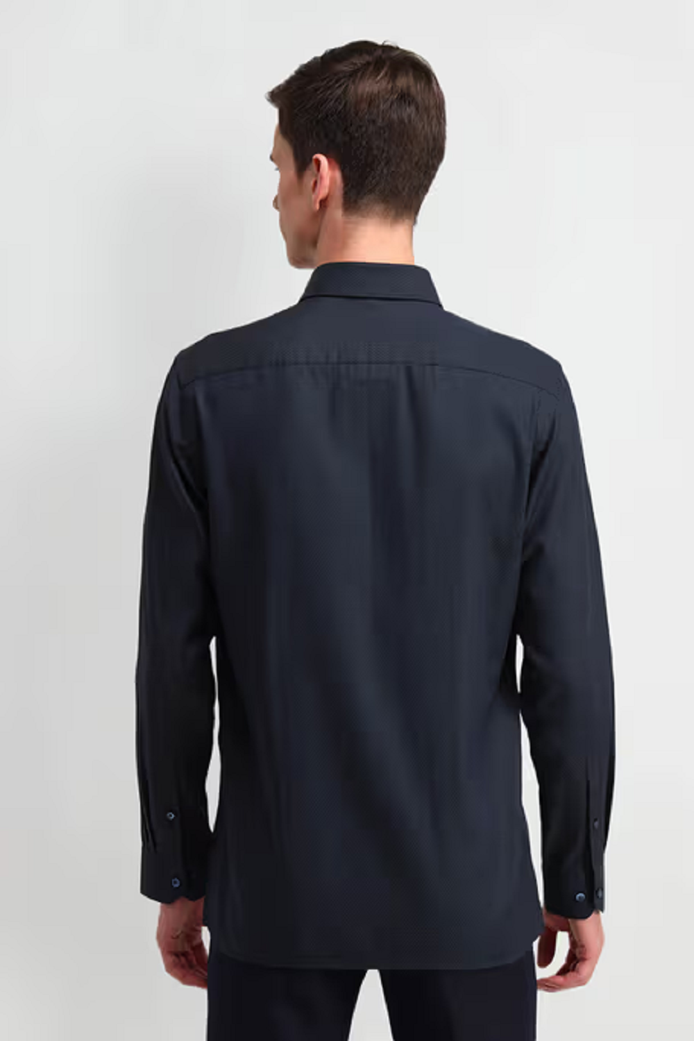 U.S. POLO ASSN. Men Solid Round Neck Pure Cotton