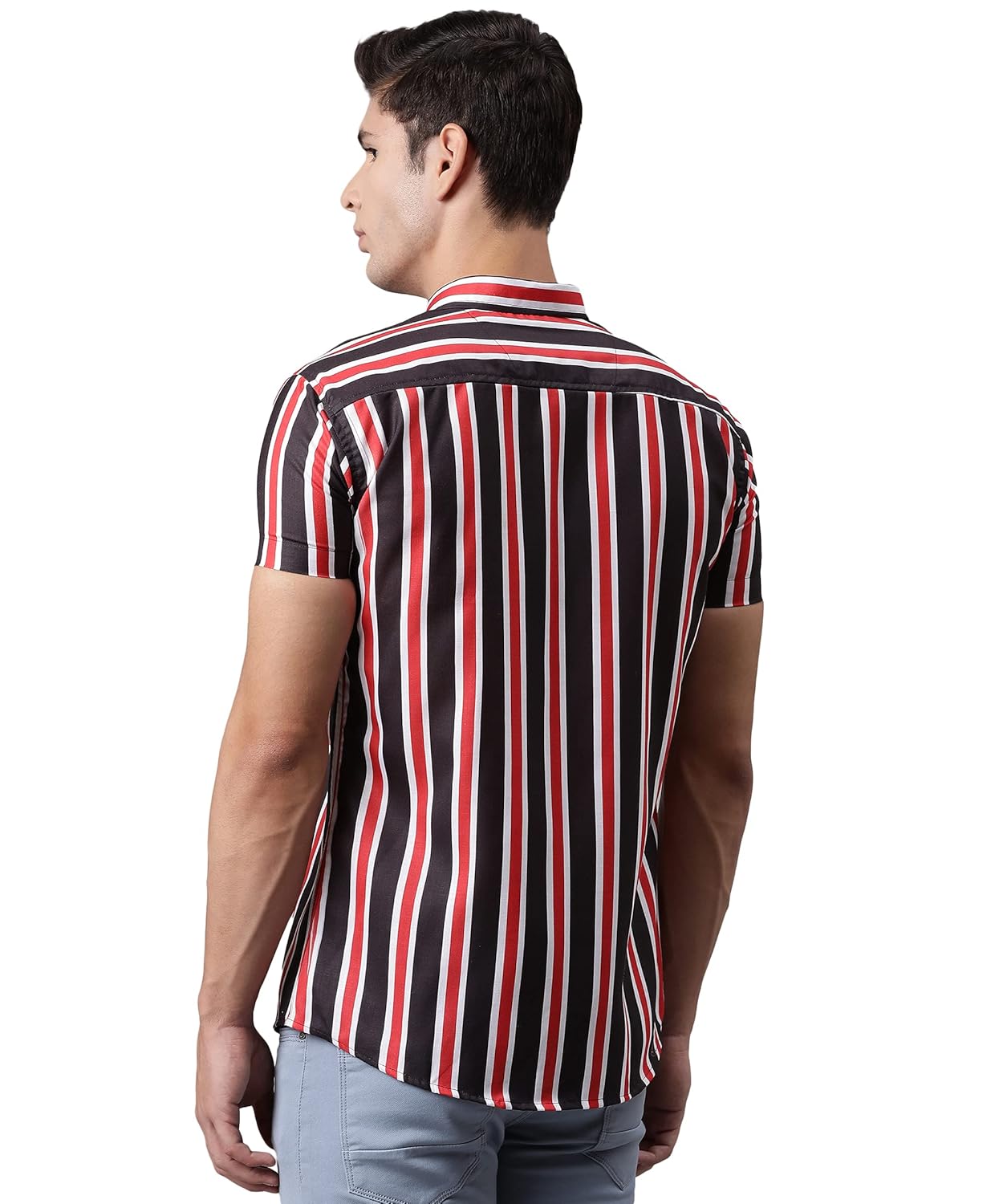 LookMark Men's Cotton Regular Fit Shirt