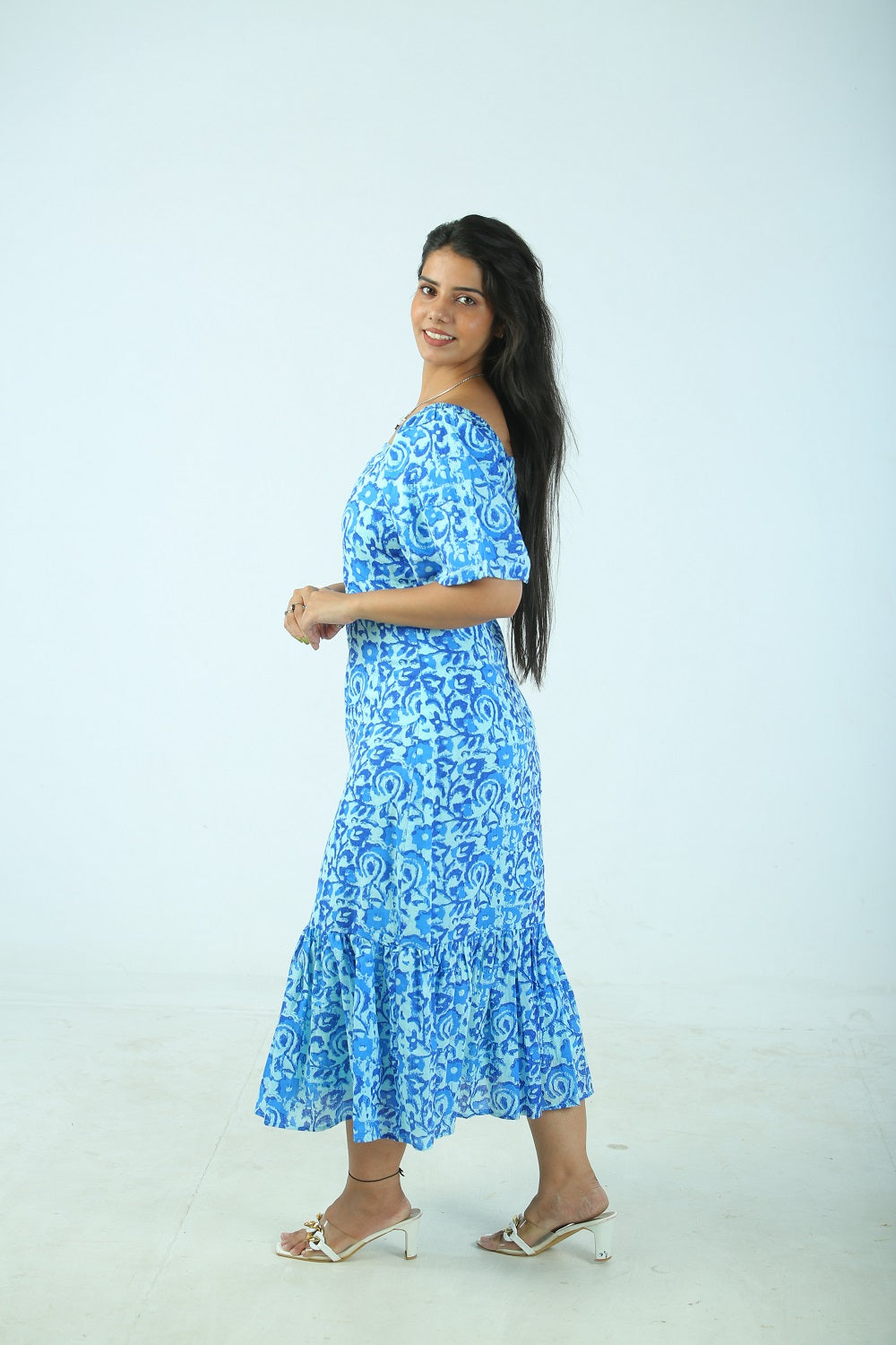 Angrakha design dress