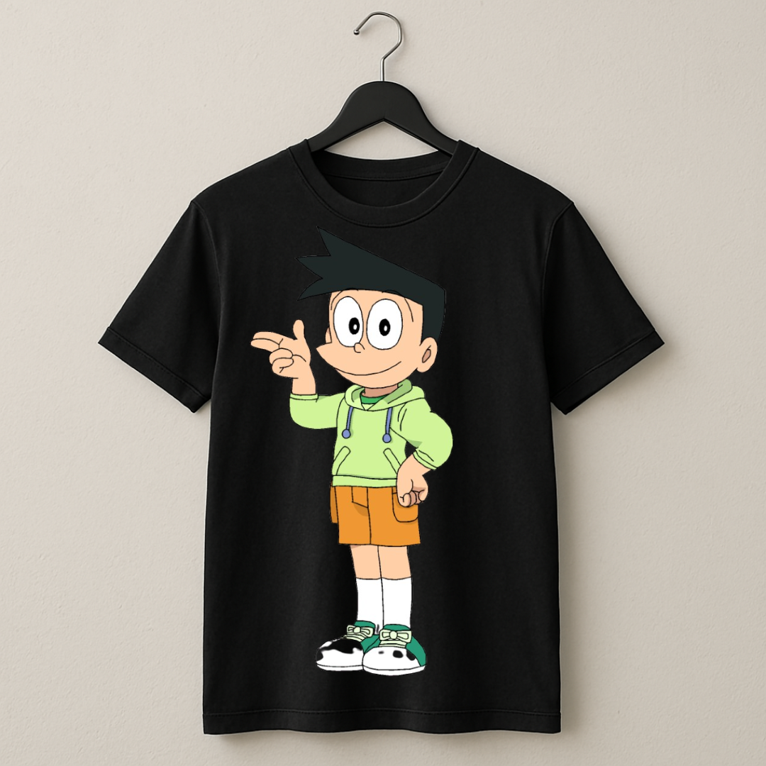 Smart Suneo Cartoon T-Shirt