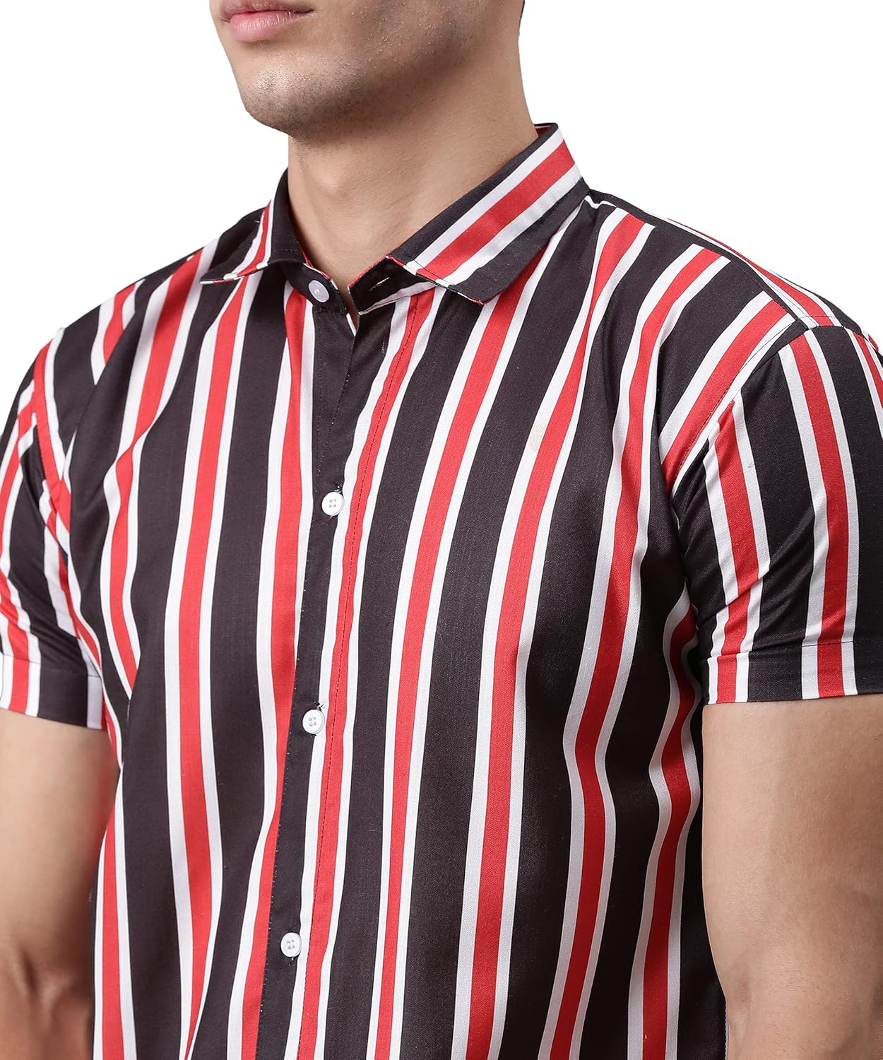 LookMark Men's Cotton Regular Fit Shirt