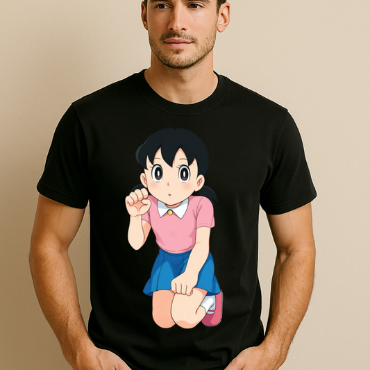 Cute Shizuka Cartoon T-Shirt