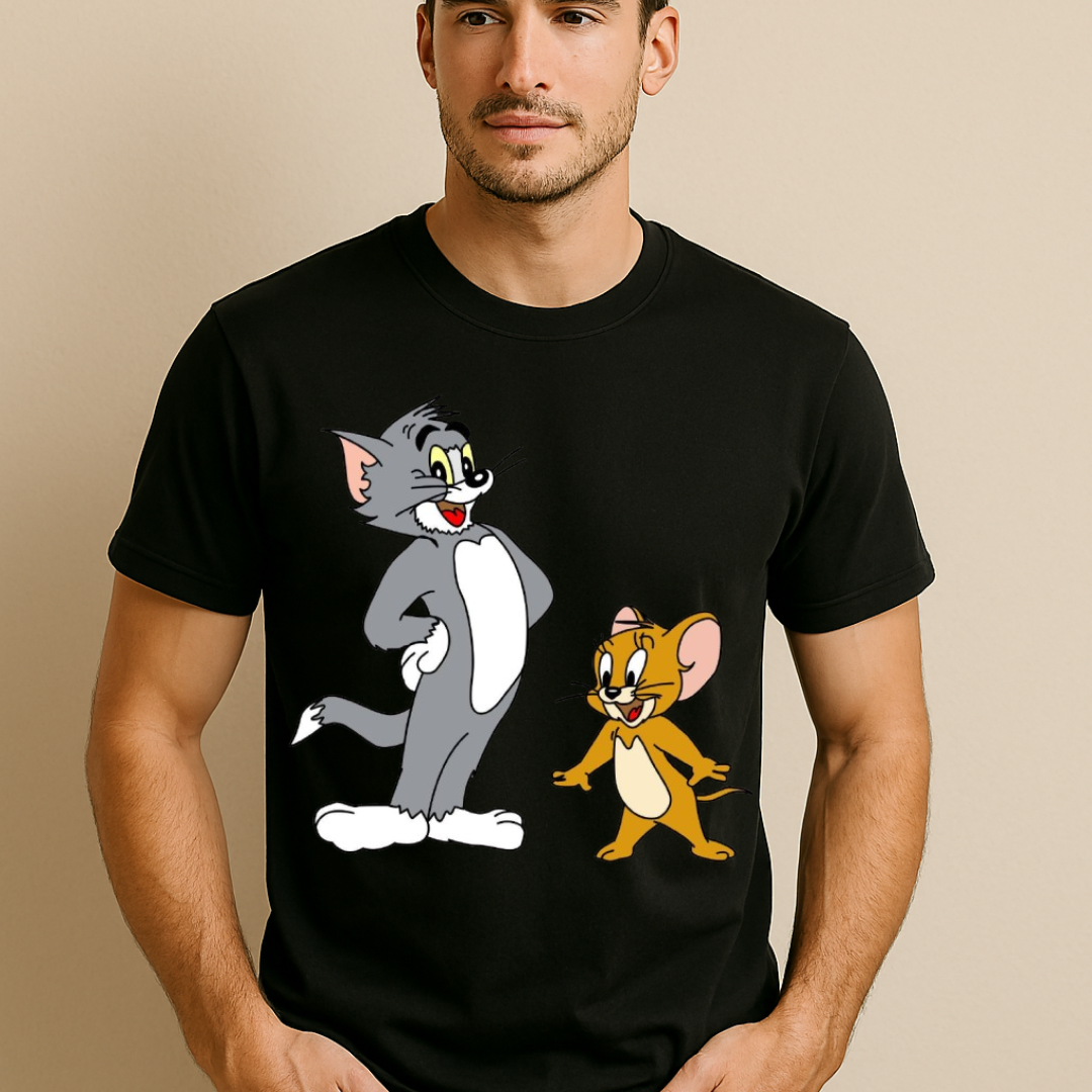 Cool Printed Tom T-Shirt