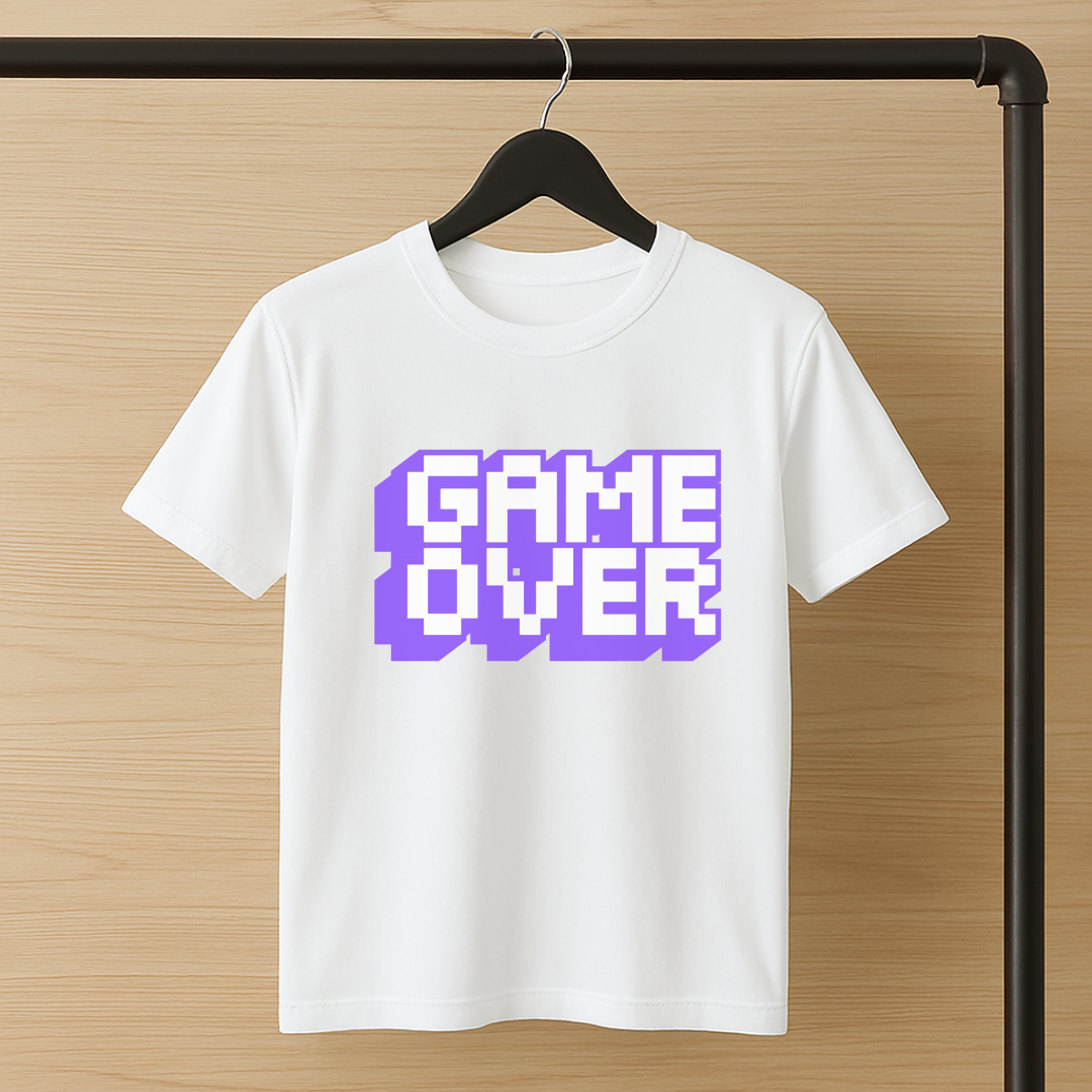 Game Over Printed T-Shirt