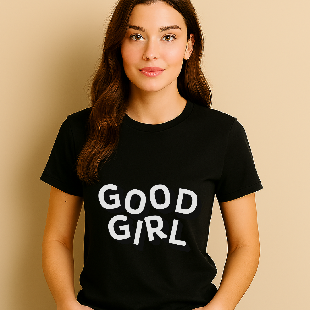 Good Girl Printed T-Shirt