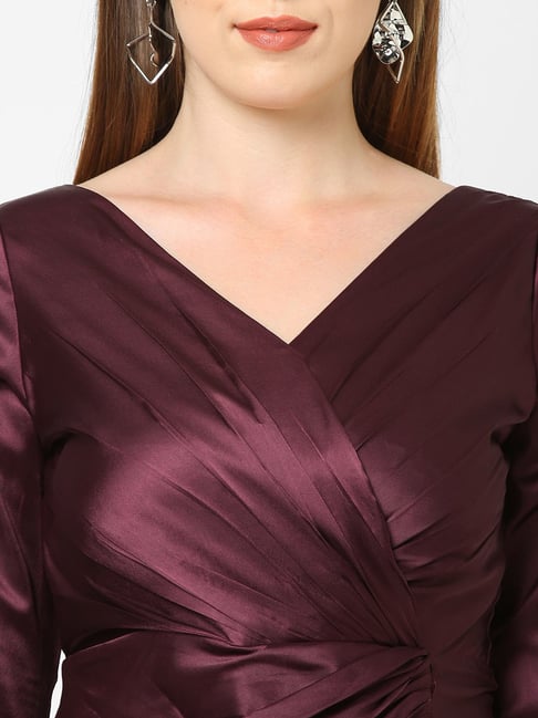 Satin Maxi Dress