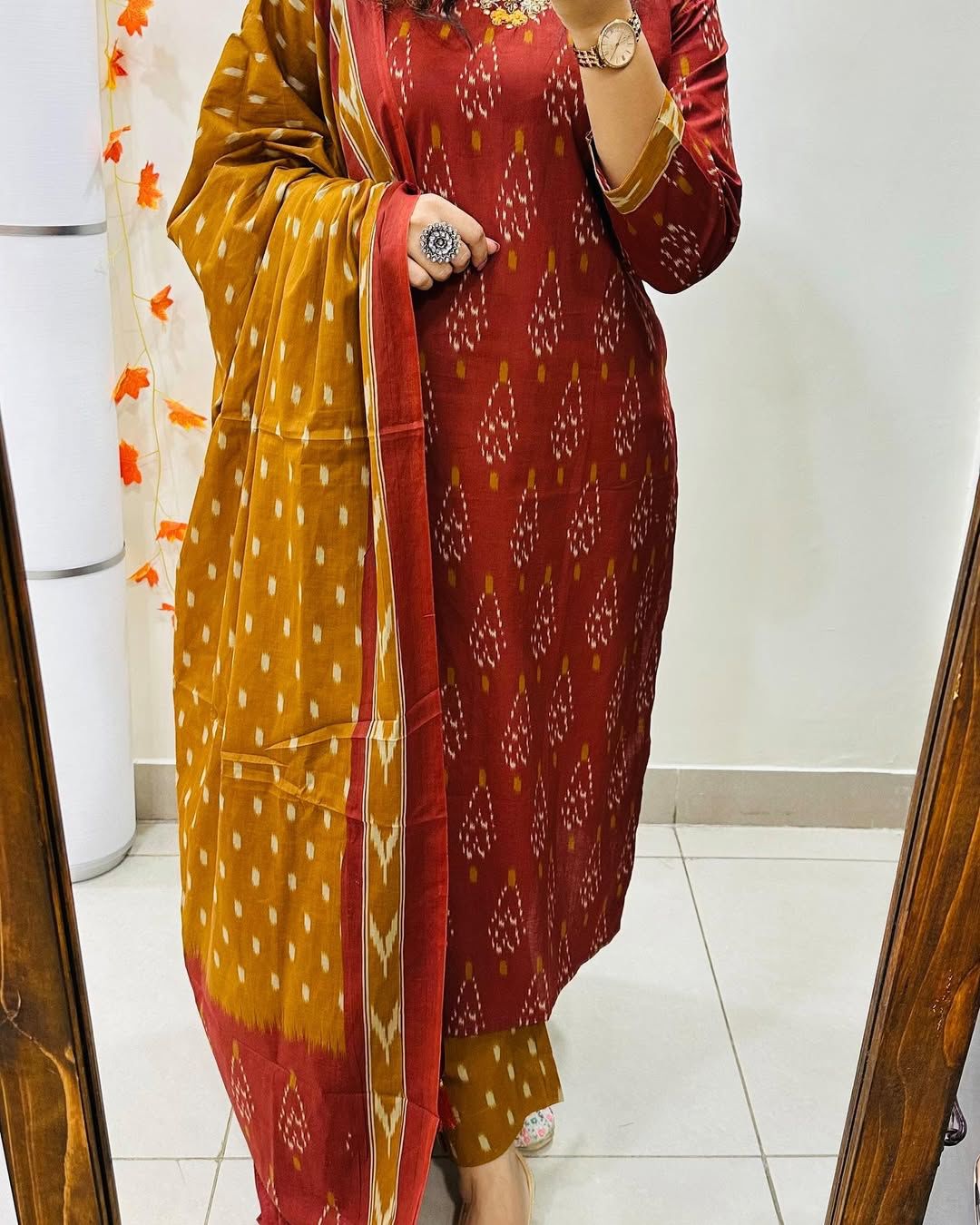 Beautiful Embroidery with Sueues Heavy Suit