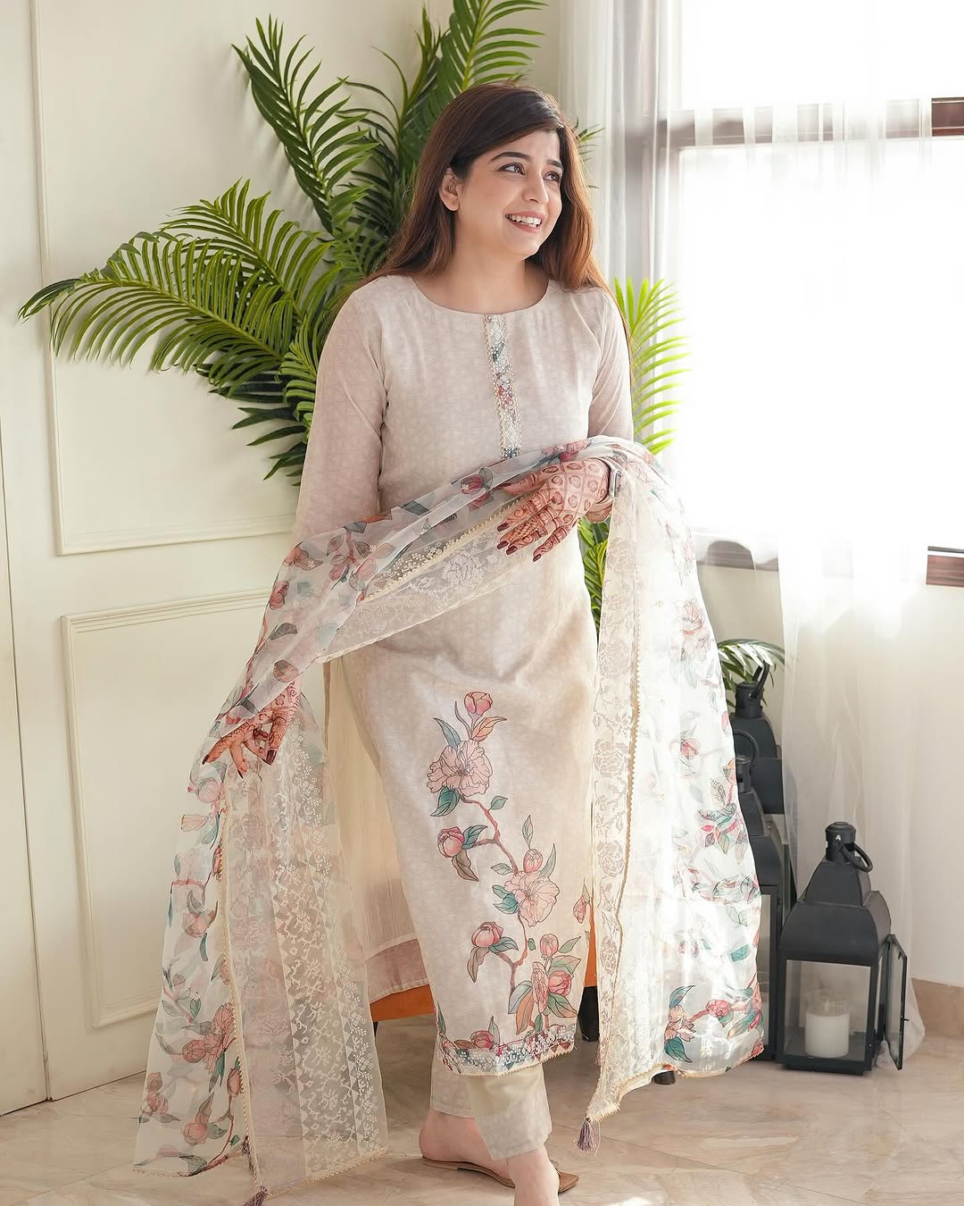 Printed Lilan Suit Set