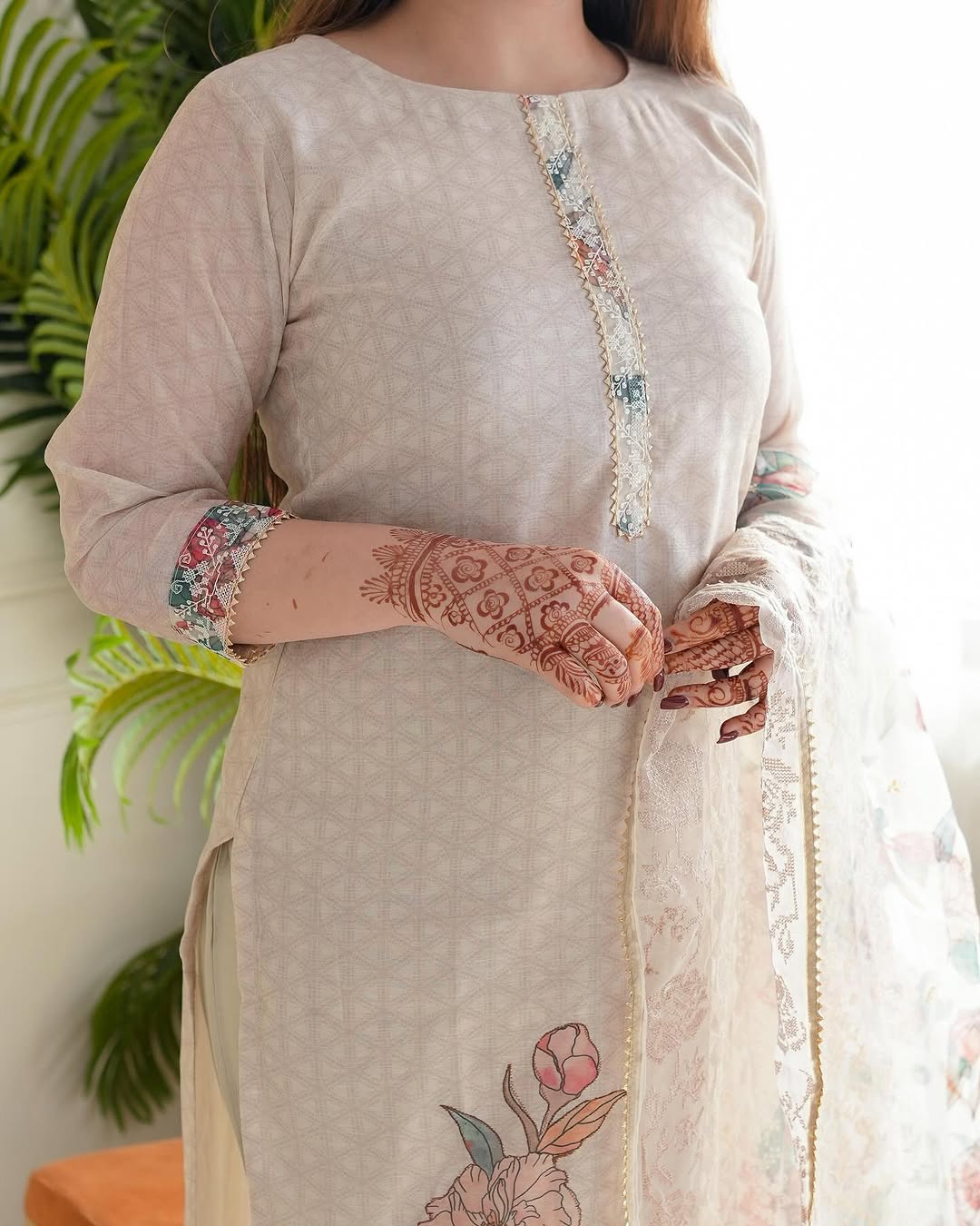 Printed Lilan Suit Set