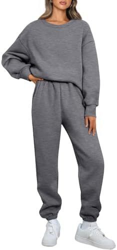 Casual Long Sleeve Sweater Suit